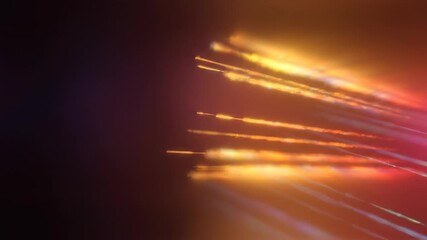 Wall Mural - Abstract Prismatic Light Beams Split and Recombine into Warm Hues in a Seamlessly Looping Ethereal Background warmth, abstract, light