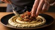© tangmo.pa - Traditional Turkish Hünkar Beğendi with Braised Lamb on Eggplant Purée