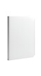 © AudriJulia - Blank White Square Book or Album Mockup Isolated on Black Background - Ideal for Your Designs and Presentation