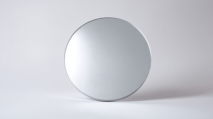 Round mirror with transparent background