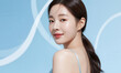© CoreSelect - 아름다운 미인의 피부관리와 뷰티 메이크업Skin Care and Beauty Makeup of a Beautiful Woman