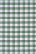 © nahhan - A close-up, high-angle shot of a green and white gingham checked tablecloth detail