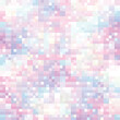 © Tejodi - 파스텔톤 핑크 라벤더 모자이크 벡터 스타일 배경
