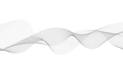 Wall Mural - abstract dynamic waves line background