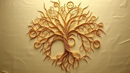 A classic tree of life diagram is unraveled and rewoven into a new, complex network of glowing light.