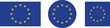 © MDneamul - Flag of Europe, European Union. EU flag icon. Vector of amazing European Union flag.