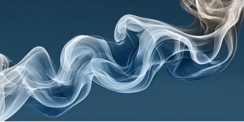 Sticker - tranquil ocean waves gently lapping against the shore under a soft gradient blue sky at dusk