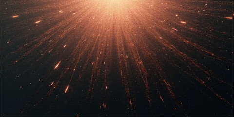 Wall Mural - Blue glowing star burst in space with a bright flash of energy and a shining ray of light