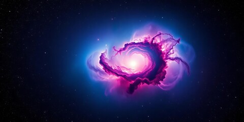 Wall Mural - Distant nebulae swirl in vibrant hues against a backdrop of countless stars,  interstellar,  cosmos