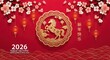 © Abu - Chinese new year 2026 year of the horse celebration with lanterns and flowers