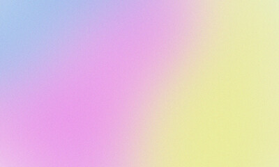 Wall Mural - Soft pastel gradient background featuring a blend of blue pink and yellow hues creating a smooth transition
