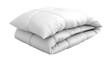 © ชลธิชา สว่างวงค์ - Soft and comfortable white pillows on a pristine white background, tranquil scene of relaxation rest