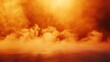 © Atmospheric stock - Abstract orange mist with warm glow and smoky texture