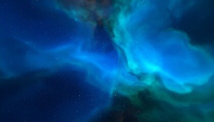 Cosmic nebula swirls in deep space