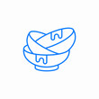 © Tarana - dirty dishes icon sign vector