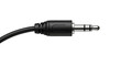 © 3dMaster - Black audio jack cable with 35mm stereo connector