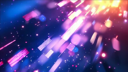 Wall Mural - Vibrant nebulas with stars, sparkling space event, cosmic beauty.