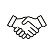 © JimzStd - Handshake Icon: Partnership Agreement Symbol