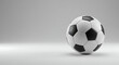 © Oned10 - Soccer ball, football. Banner composition.