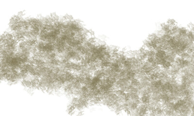 Wall Mural - A blurred abstract image showing a dark background with a large olive green area filling the frame