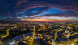 © Cavan Images - Stunning Sunrise Over Manchester Deansgate DevelopmentS