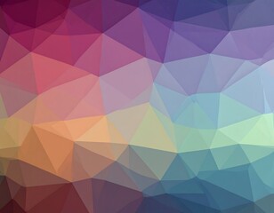 Abstract geometric pattern of vibrant polygons