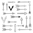 © danang - Collection of hand-drawn arrows and pointers, perfect for design elements and infographics