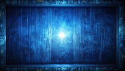 Wall Mural - Blue background, texture, scratched, lines, surface, pattern, abstract, artistic, design, graphic, digital, element, creative, modern, decorative, detailed, subtle, smooth, versatile, layered, visual,
