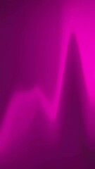 Wall Mural - animation of pink shapes moving on black background