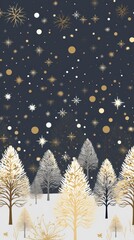 Canvas Print - christmas wallpaper christmas outdoors nature.