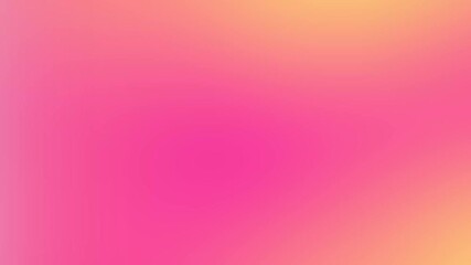 Wall Mural - Pink yellow smooth gradient texture abstract background animation
