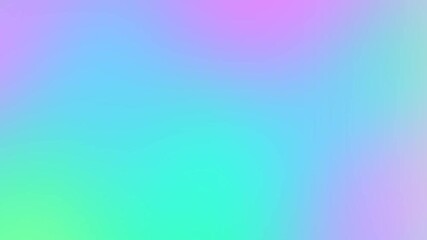 Wall Mural - Pastel glowing colorful gradient abstract background animation