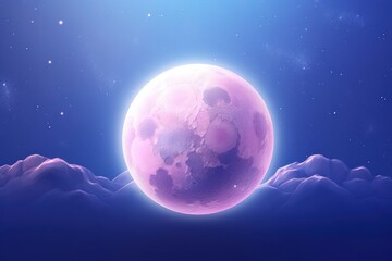 Canvas Print - Space moon astronomy outdoors.