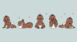 © Arie - Baby shows developmental milestones in various poses against a pastel background, representing growth and progress in early childhood.