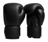 Gel-padded boxing gloves with Velcro straps for secure wrist support