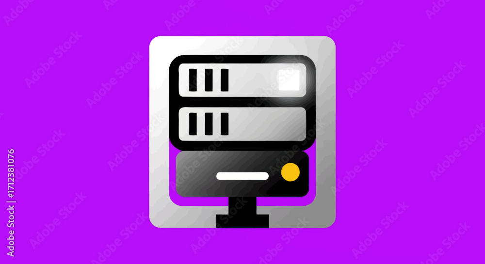 Server Battery Rack Vector Server Rack Data Center Network Technology. Stock Vector | Adobe Stock
