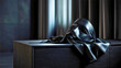 © RaeLi - A mysterious mask resting on a nightstand, guarding the identity of its wearer.