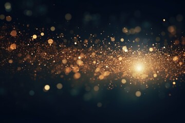 Wall Mural - Sunset sparkle light backgrounds astronomy lighting.