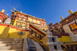 The landscape of Songzanlin Monastery in Shangri-La, Yunnan	