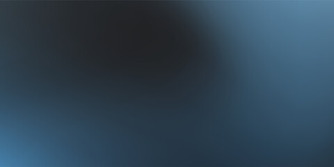 Wall Mural - Black blue soft light abstract motion , Noise intensive Holographic blend blur smooth simple presentation design. futuristic minimal modern motion elegant