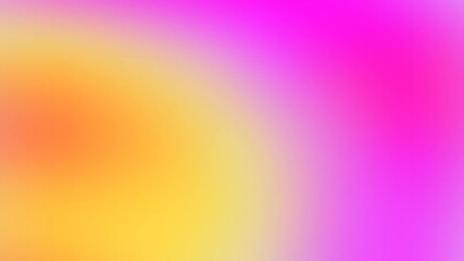 Wall Mural - Pink yellow gradient texture abstract background animation