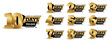 © IQ art_Design - Days left to go 1, 2, 3, 4, 5, 6, 7, 8, 9, 10 banner business for sale and promotion. Promotional banner with number of days left sign set. Vector Illustration.
