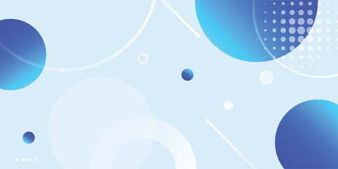 Wall Mural - abstract modern dynamic blue geometric background. vector design concept. decorative web layout or p