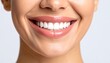 © Mata - Smiling woman's healthy teeth