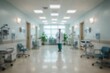 © The 2R Artificiality - Abstract blurred interior of a medical office for background use