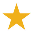 © Vector Elements - Gold star favorite flat icon