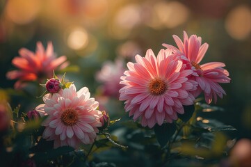 Wall Mural - the blossoms are flourishing, the petals look stunning.
