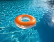 © James - pool floatie drifting on water