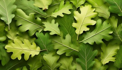 Oak Leaves Background