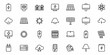 © Sarmad - Collection of  Modern energy icons collection for sustainable technology, power, and innovation projects
